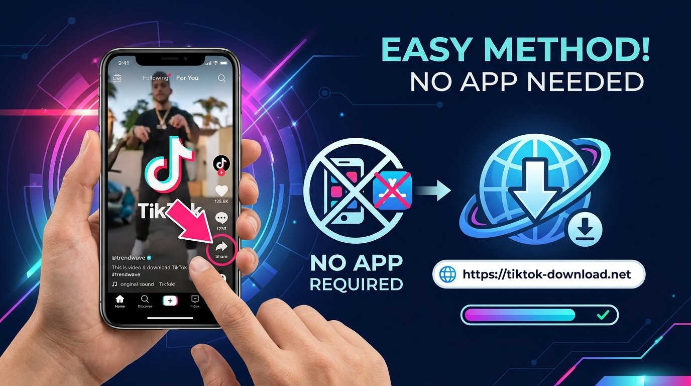 How to Download TikTok Videos on iPhone and Android Without an App